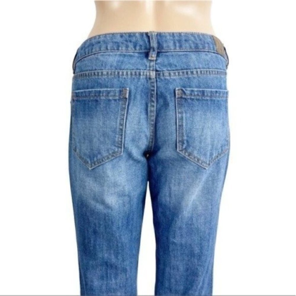 LIFE in Progress cropped distressed jeans size 24 - Picture 6 of 12